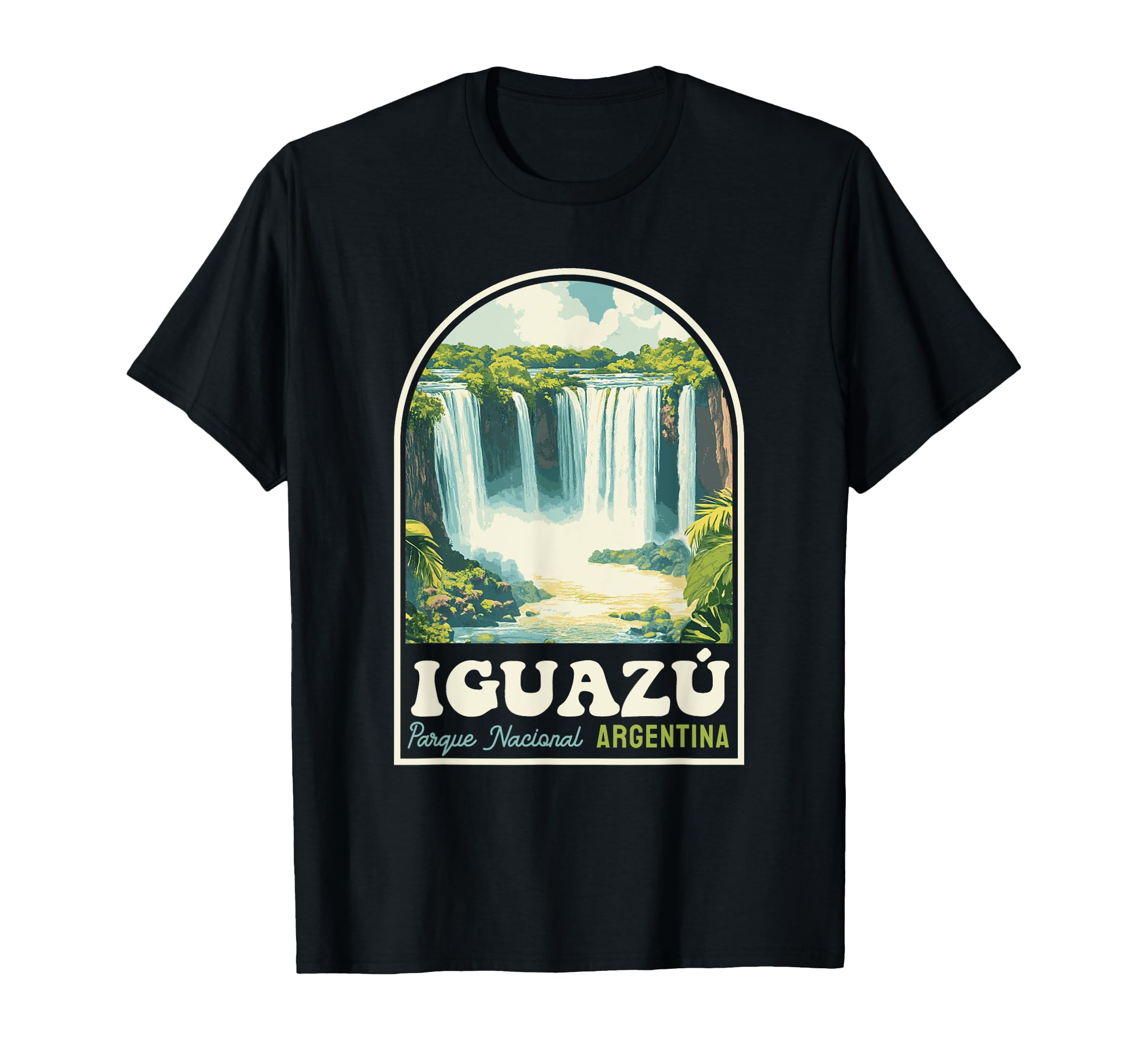 Iguaz Falls National Park Argentina T-Shirt - Aesthetic Graphic Men Women - T-Shirt, Sweatshirt, Hoodie