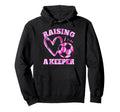 Raising Keeper Goalie Soccer Goalkeeper Hoodie - Aesthetic Graphic Unisex - T-Shirt, Sweatshirt, Hoodie