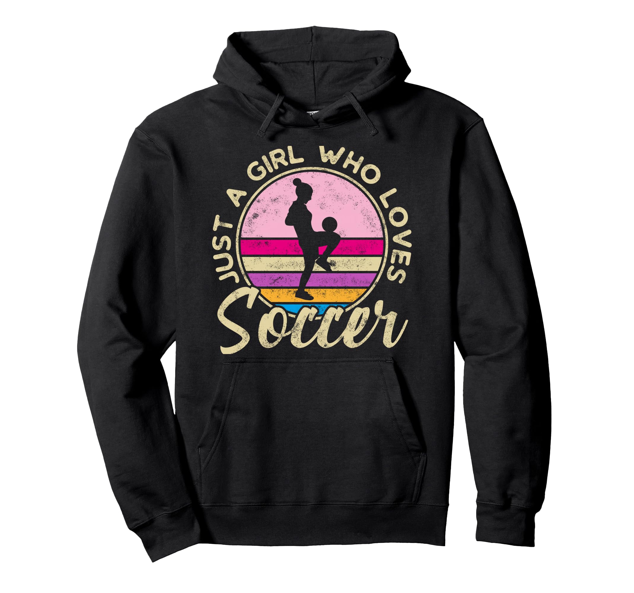 Just Who Loves Soccer Soccer Hoodie - Novelty Apparel Unisex - T-Shirt, Sweatshirt, Hoodie