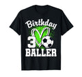 3Rd Birthday Baller 3 Year Old Birthday T-Shirt - Trendy Graphic Unisex - T-Shirt, Sweatshirt, Hoodie