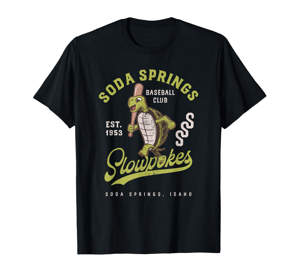Soda Springs Slowpokes Minor T-Shirt - Fun Novelty Design for Adults - T-Shirt, Sweatshirt, Hoodie