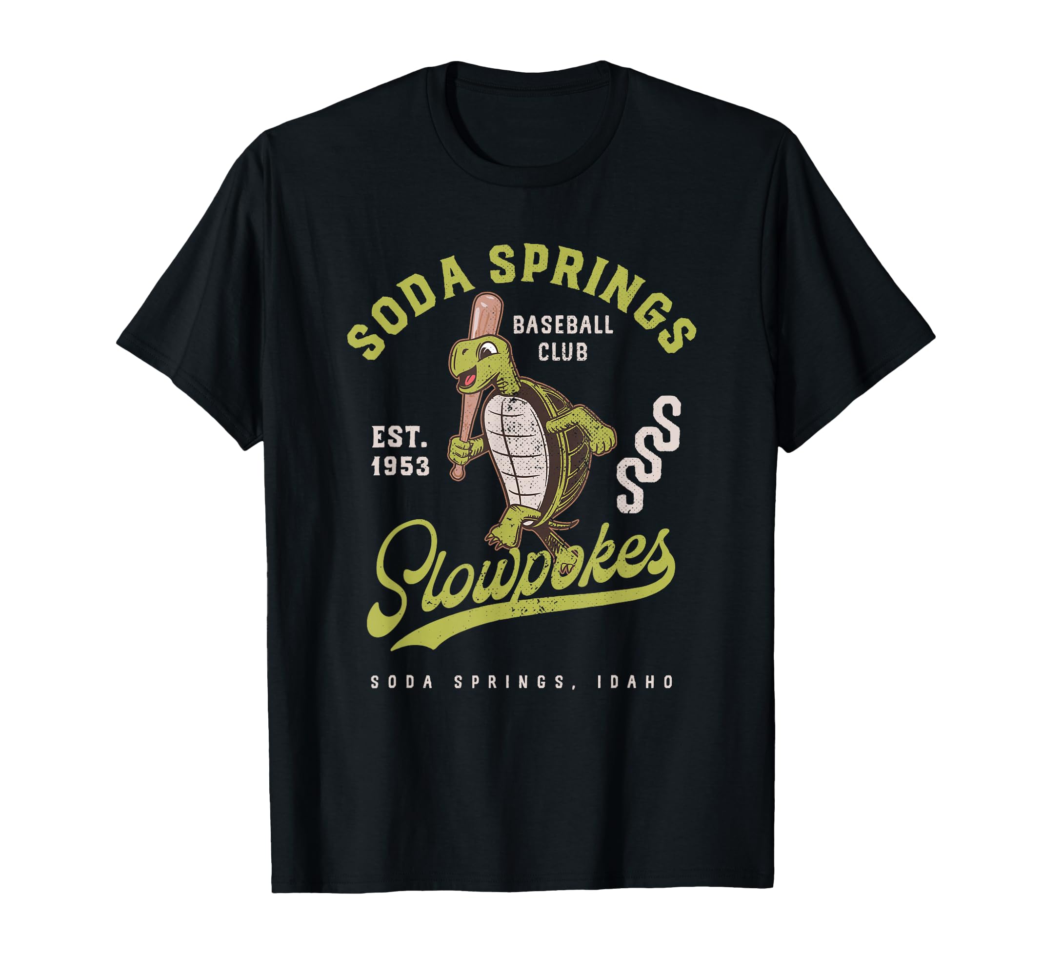 Soda Springs Slowpokes Minor T-Shirt - Fun Novelty Design for Adults - T-Shirt, Sweatshirt, Hoodie