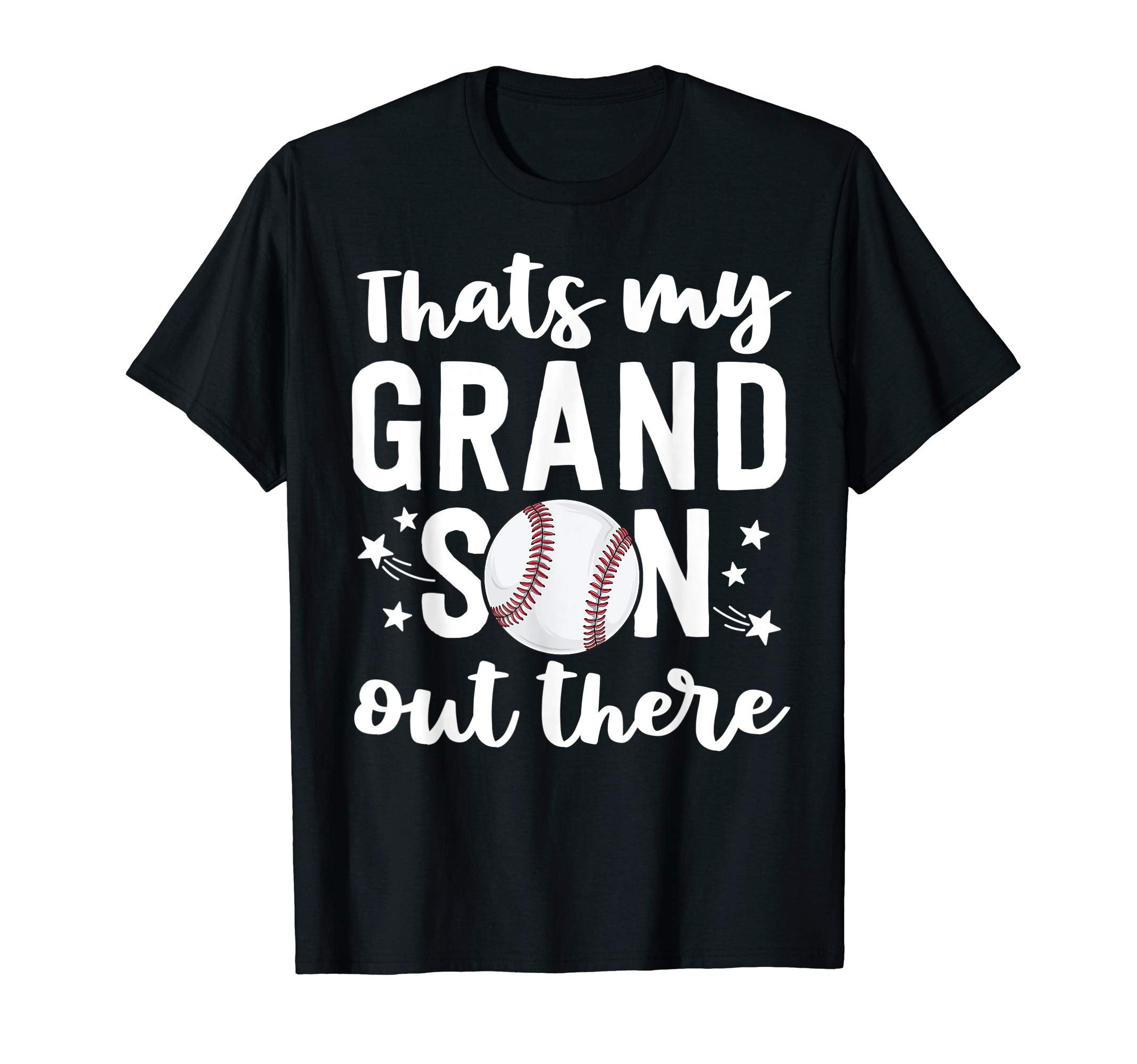 Grandpa Baseball Game Thats My Grandson T-Shirt - Unique Graphic Men Women - T-Shirt, Sweatshirt, Hoodie