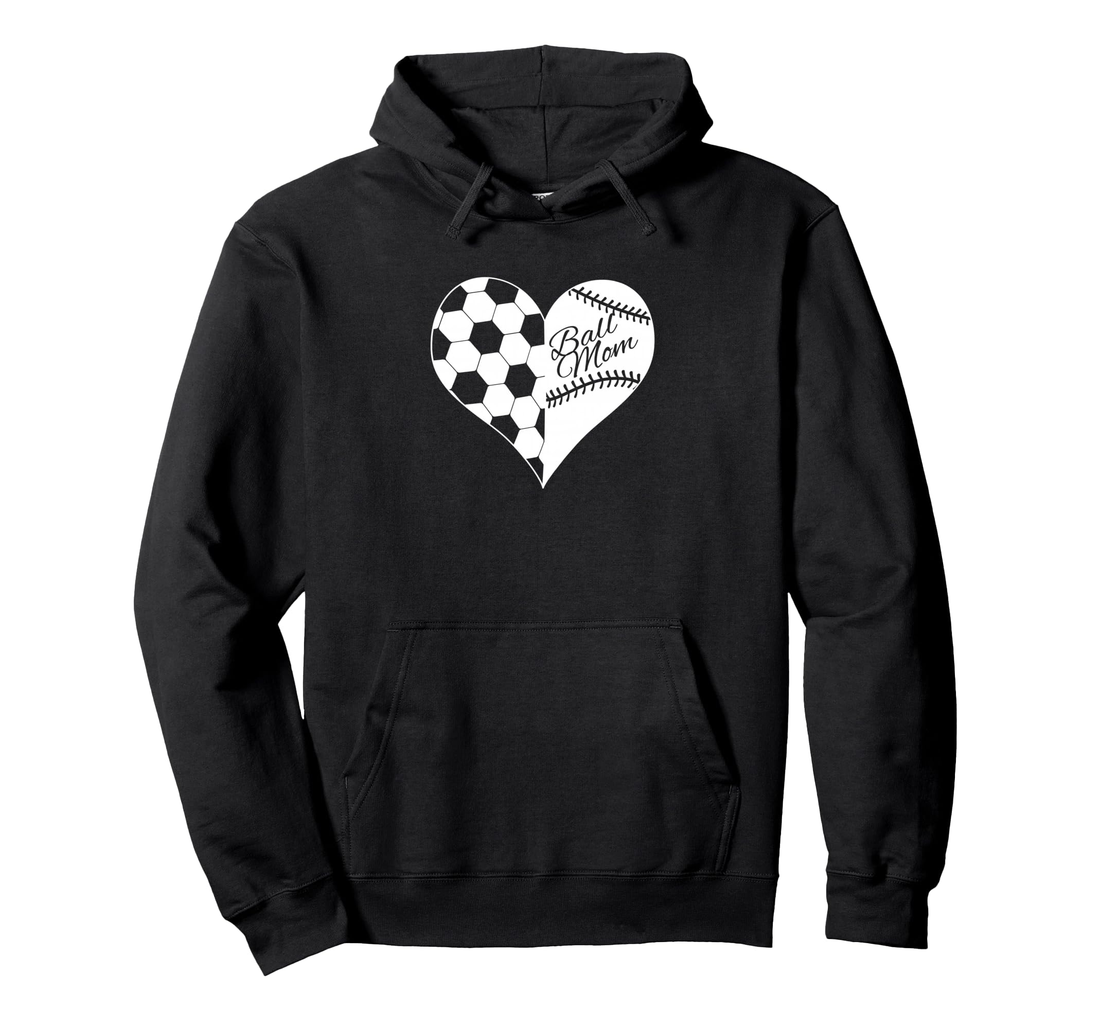 Baseball Laces Soccer Ball Pattern Hoodie - Streetwear Style for Adults - T-Shirt, Sweatshirt, Hoodie