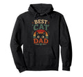 Best Cat Dad Cat Lover Fathers Day Hoodie - Unique Graphic Unisex - T-Shirt, Sweatshirt, Hoodie