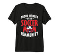 Soccer Mom Mommy Tri Blend T-Shirt - Fun Novelty Design Unisex - T-Shirt, Sweatshirt, Hoodie