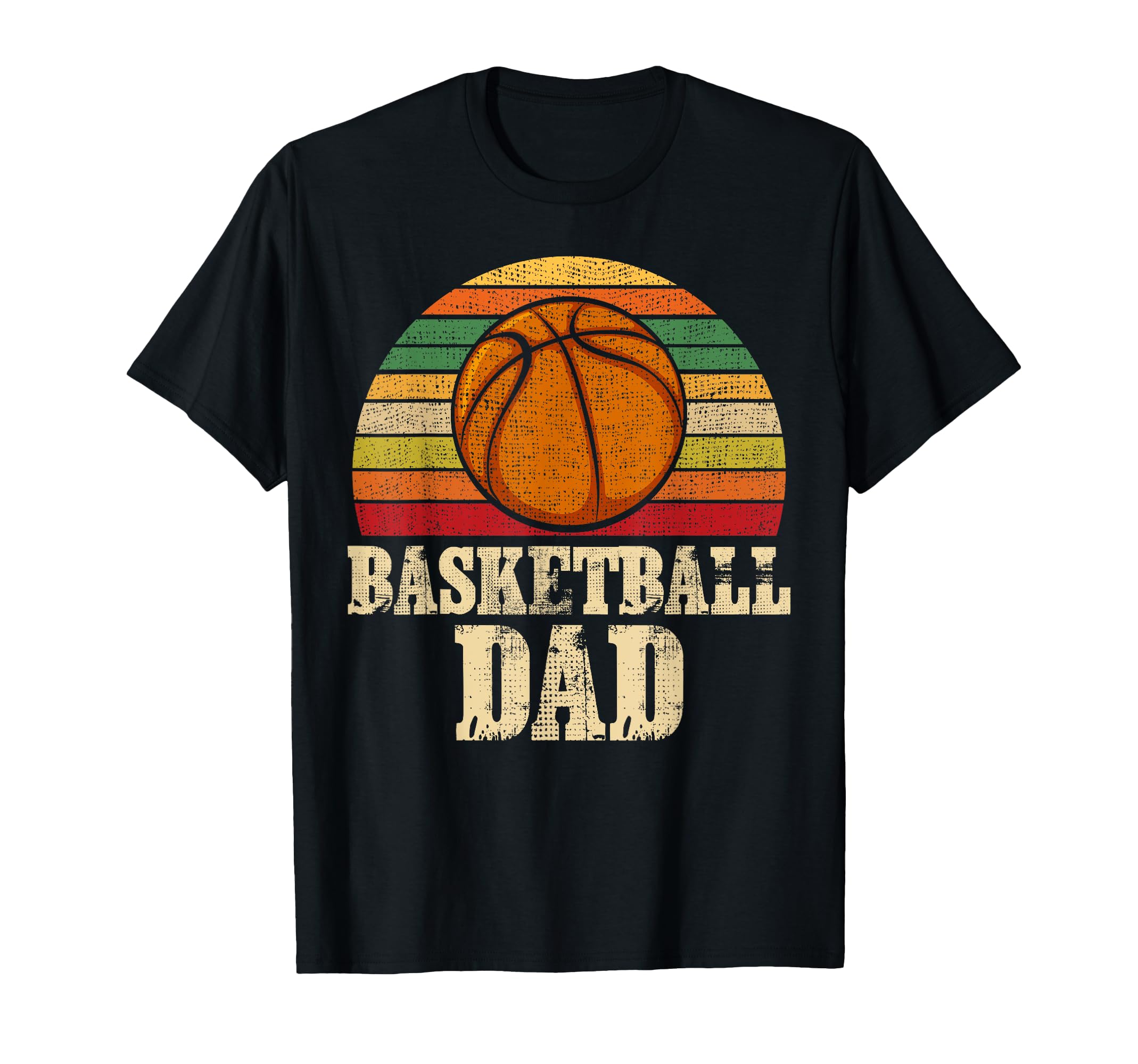 Basketball Dad Fathers Day Present T-Shirt - Aesthetic Graphic Men Women - T-Shirt, Sweatshirt, Hoodie