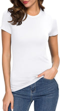 Women's Crewneck Slim Fitted Short Sleeve Stretchy - Adult & Kids T-Shirts, Sweatshirts & Hoodies apparel design preview 1