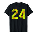 Softball 24 Jersey Number T-Shirt - Streetwear Style Unisex - T-Shirt, Sweatshirt, Hoodie