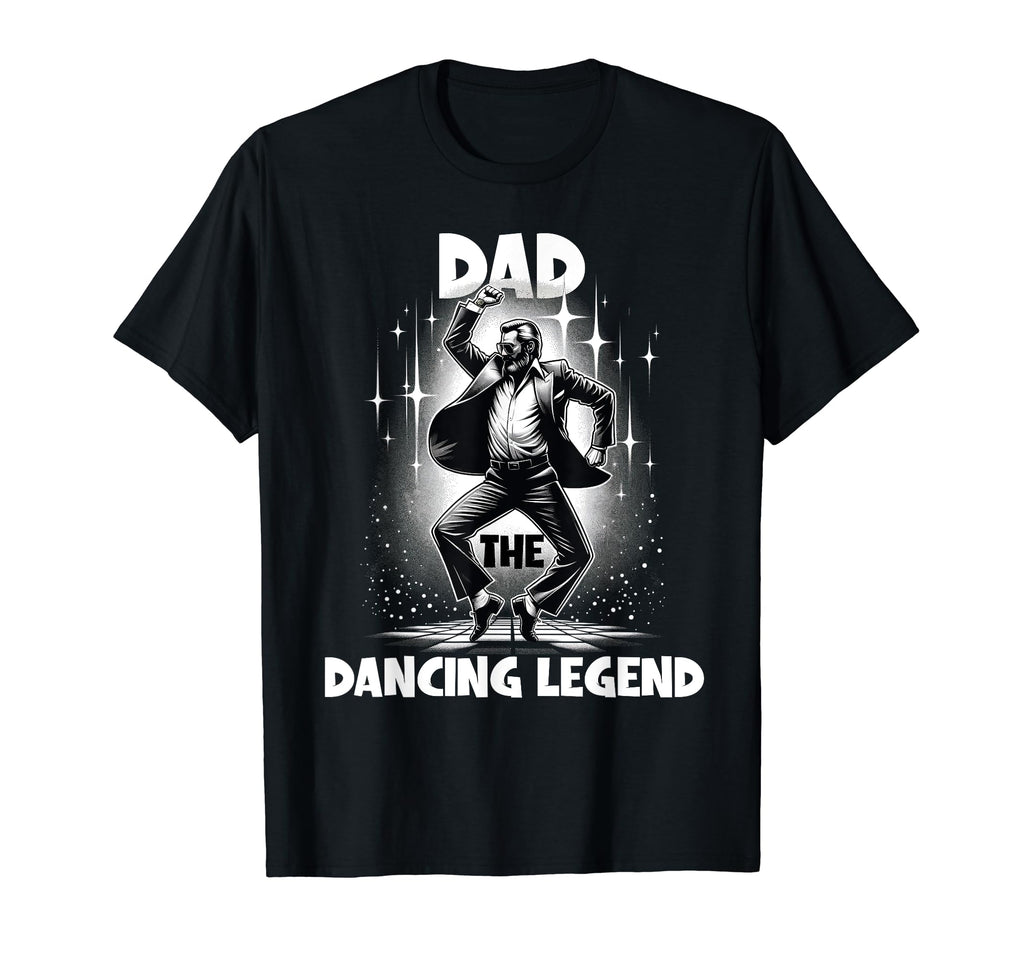 Dancing Dad Fathers Day Dad Dancing T-Shirt - Custom Art Print Unisex - T-Shirt, Sweatshirt, Hoodie