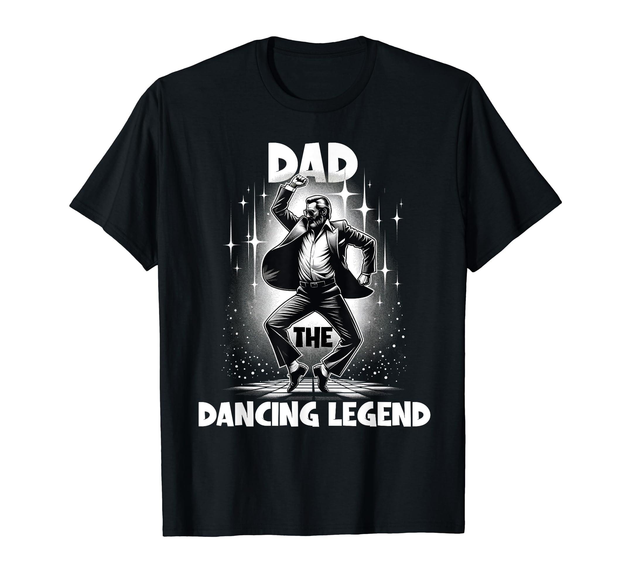 Dancing Dad Fathers Day Dad Dancing T-Shirt - Custom Art Print Unisex - T-Shirt, Sweatshirt, Hoodie