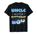 Uncle Bday Blue Dog Theme Party T-Shirt - Aesthetic Graphic Men Women - T-Shirt, Sweatshirt, Hoodie