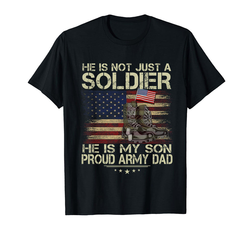 He Is Not Just Soldier He Is My Son T-Shirt - Aesthetic Graphic Men Women - T-Shirt, Sweatshirt, Hoodie