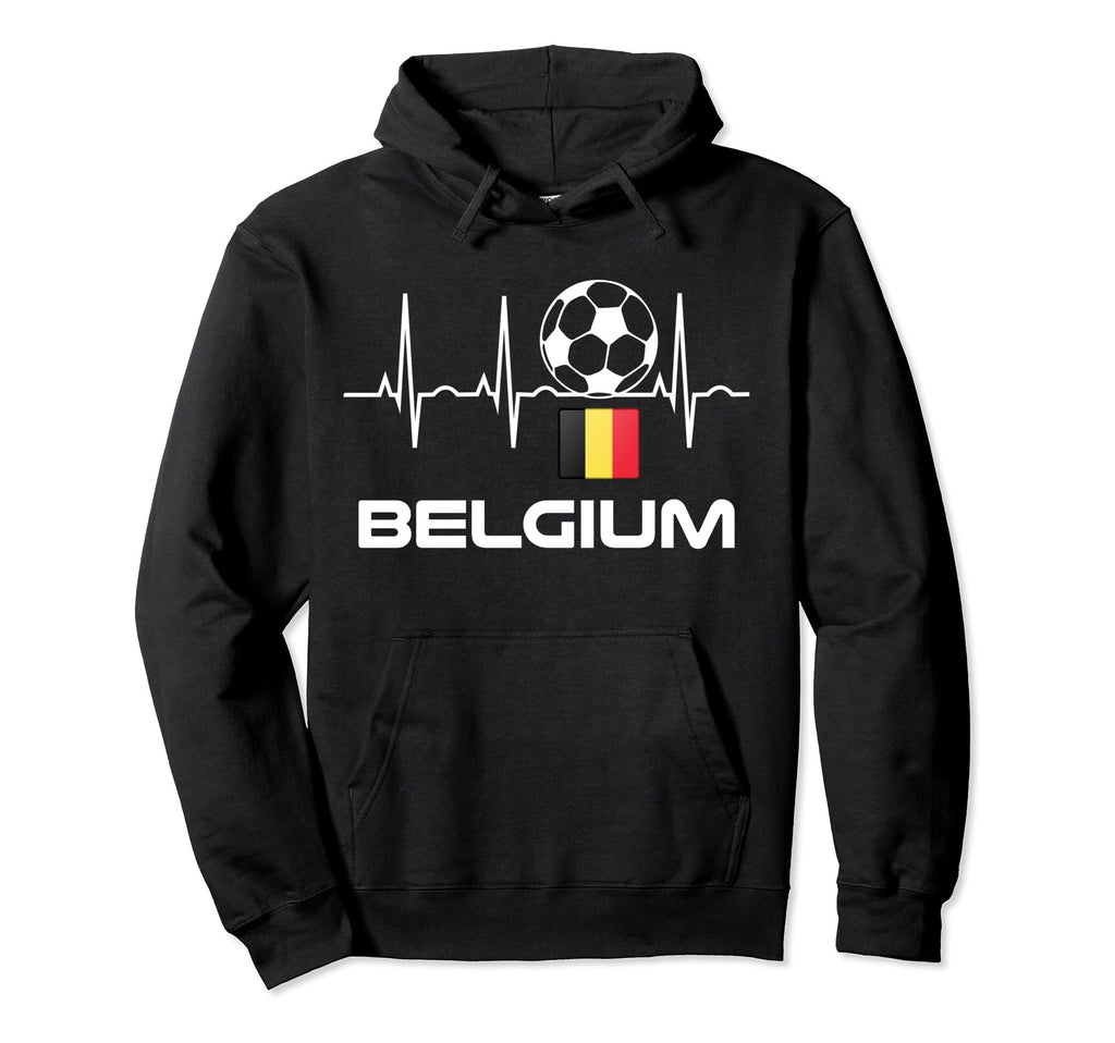 Belgium Soccer Belgium Flag Soccer Sweatshirt - Graphic Print Men Women - T-Shirt, Sweatshirt, Hoodie