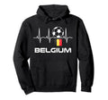 Belgium Soccer Belgium Flag Soccer Sweatshirt - Graphic Print Men Women - T-Shirt, Sweatshirt, Hoodie