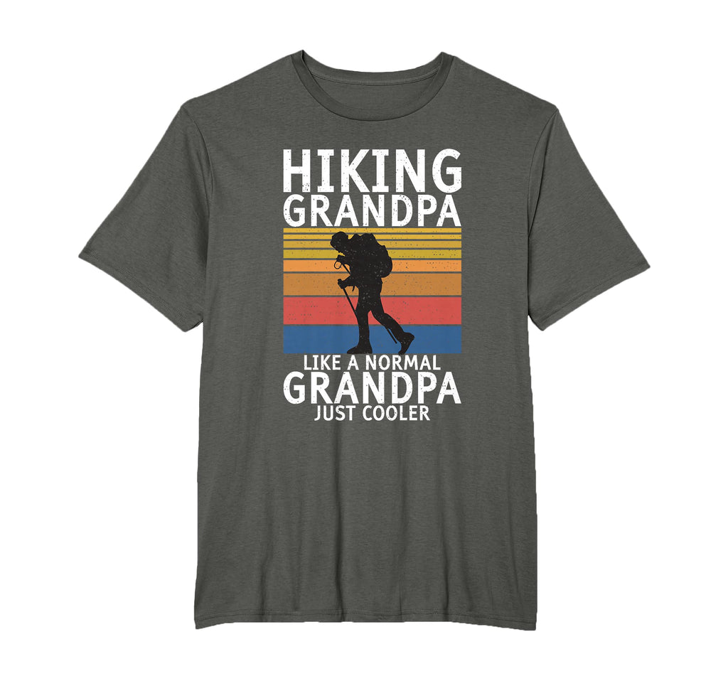 Hiking Grandpa Like Normal Grandpa T-Shirt - Trendy Graphic for Adults - T-Shirt, Sweatshirt, Hoodie