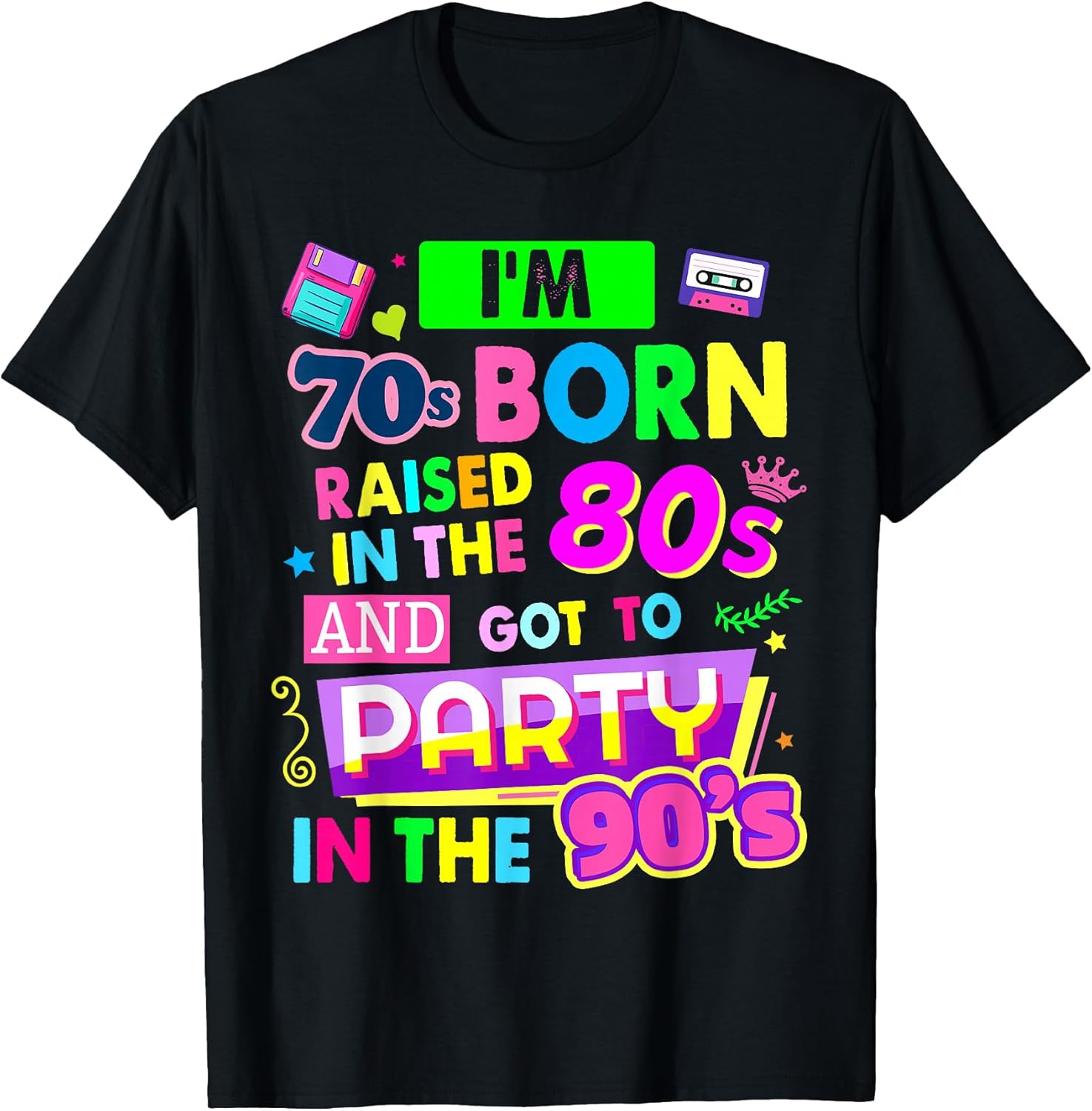 90s Rave Ideas for Women Party Outfit Festival - Adult & Kids T-Shirts, Sweatshirts & Hoodies apparel design preview 1