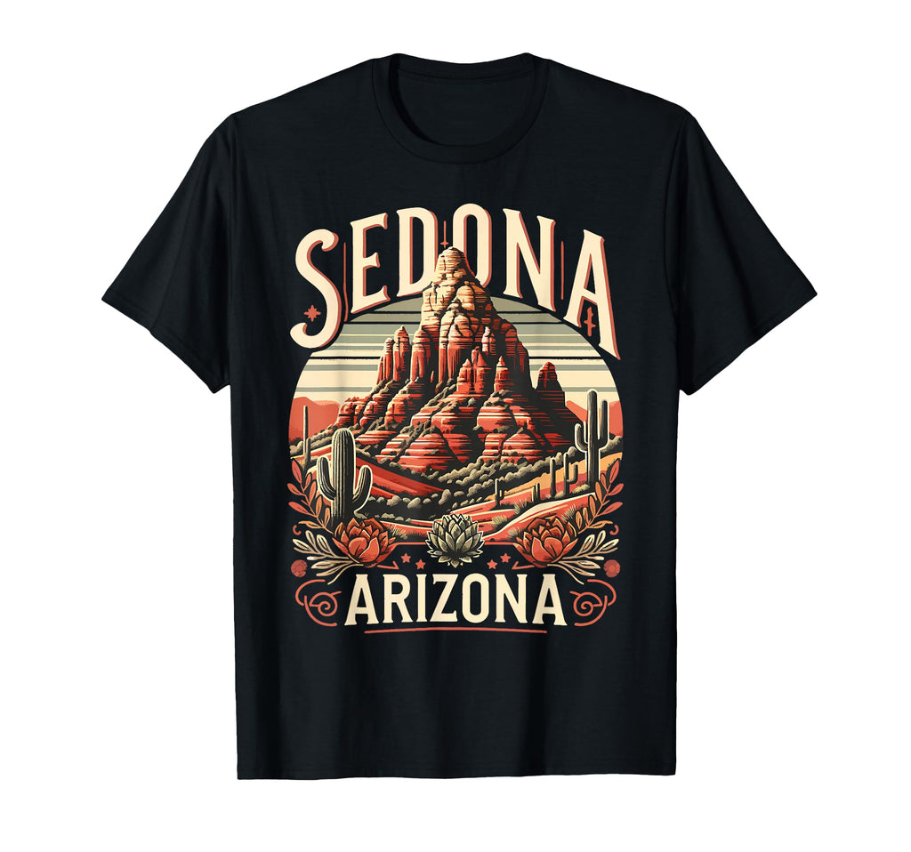 Sedona Arizona Nature Hiking Outdoor T-Shirt - Streetwear Style for Adults - T-Shirt, Sweatshirt, Hoodie