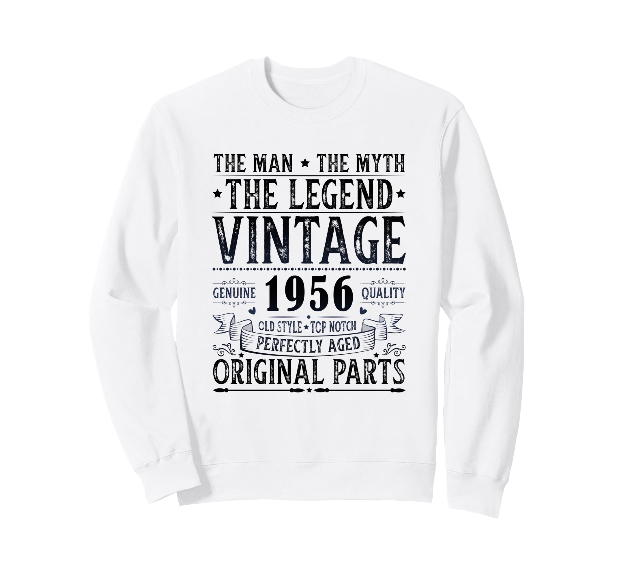 1956 T Shirts Funny 1956 Birthday Sweatshirt - Graphic Print for Adults - T-Shirt, Sweatshirt, Hoodie