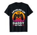 Leveled Up To Daddy 2025 Promoted To Dad T-Shirt - Graphic Print Unisex - T-Shirt, Sweatshirt, Hoodie