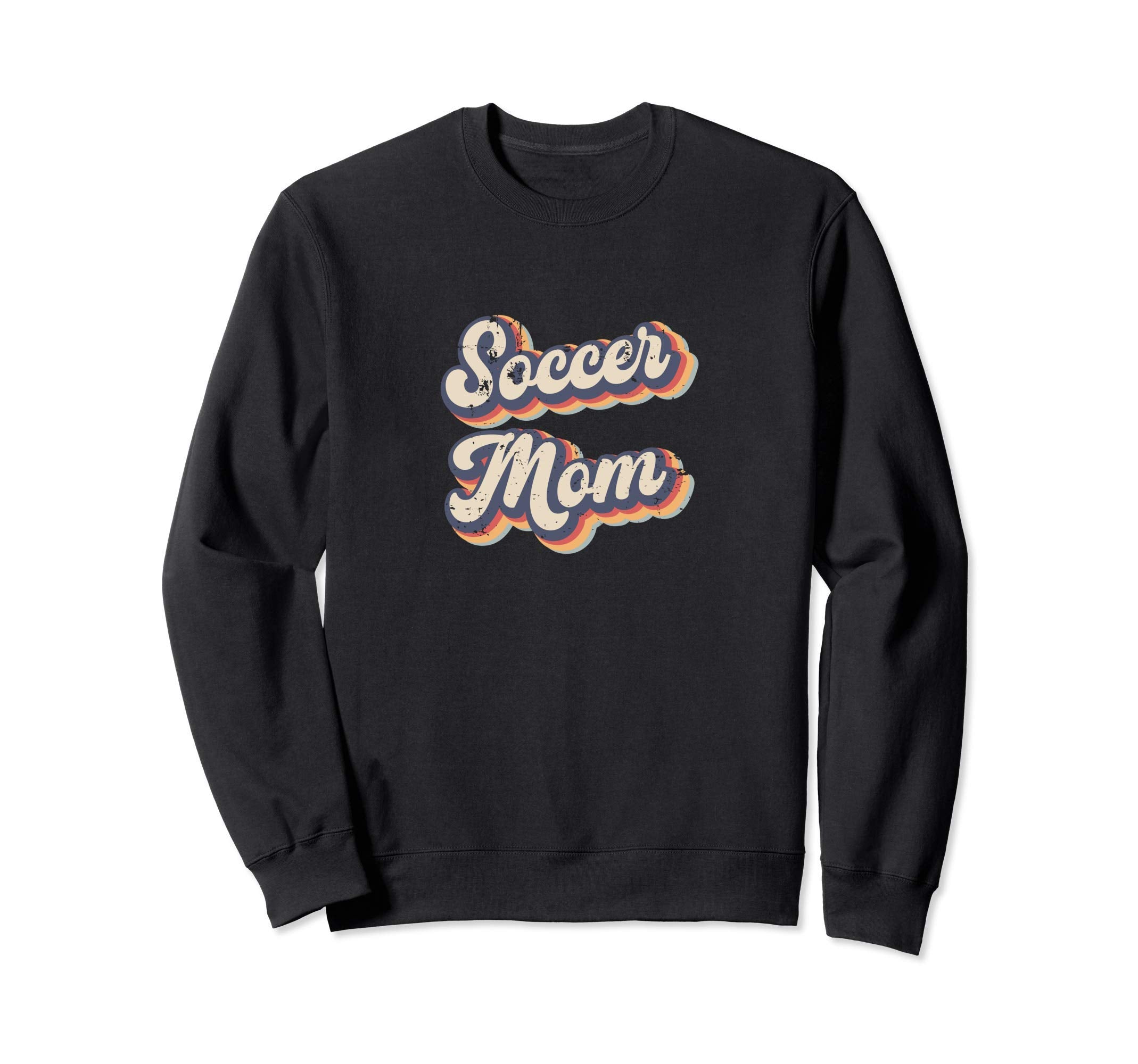 Soccer Mom Rainbow Sweatshirt - Unique Graphic Men Women - T-Shirt, Sweatshirt, Hoodie