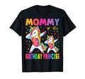 Mommy Birthday Princess Dabbing T-Shirt - Custom Art Print Men Women - T-Shirt, Sweatshirt, Hoodie