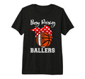 Busy Raising Ballers Funny Football T-Shirt - Aesthetic Graphic Men Women - T-Shirt, Sweatshirt, Hoodie
