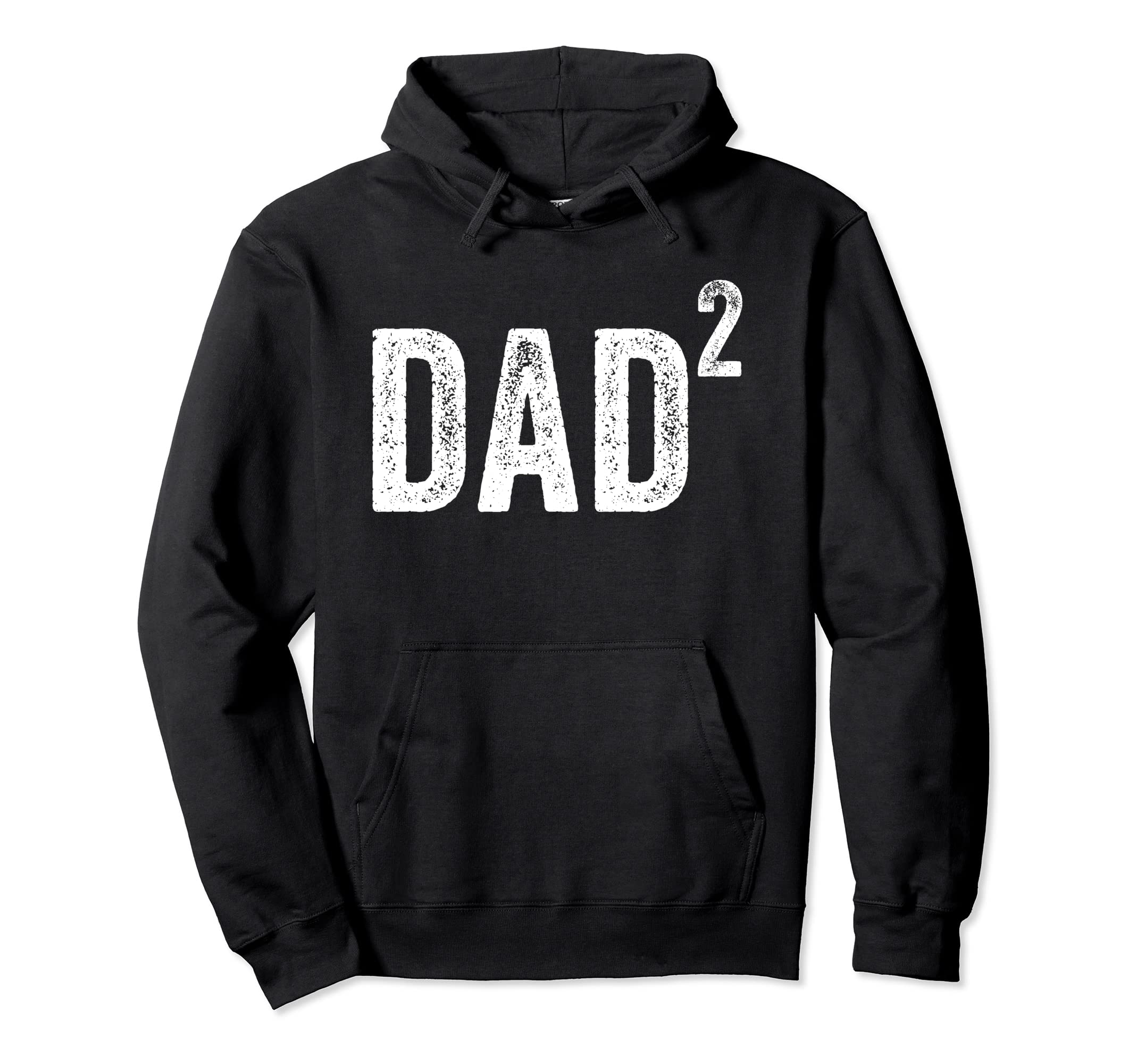 Dad Squared Dad Two Twin Funny Hoodie - Unique Graphic for Adults - T-Shirt, Sweatshirt, Hoodie