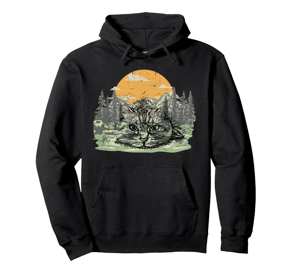 Cat Cat Motifs Cat Cat Owner Cat Dad Hoodie - Novelty Apparel for Adults - T-Shirt, Sweatshirt, Hoodie