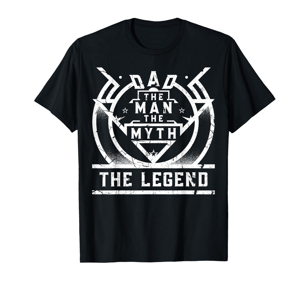Fathers Day Worlds Best Dad Myth Legend T-Shirt - Streetwear Style Unisex - T-Shirt, Sweatshirt, Hoodie