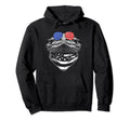 Bearded Dragon Dad Patriotic 4Th July Hoodie - Streetwear Style Unisex - T-Shirt, Sweatshirt, Hoodie