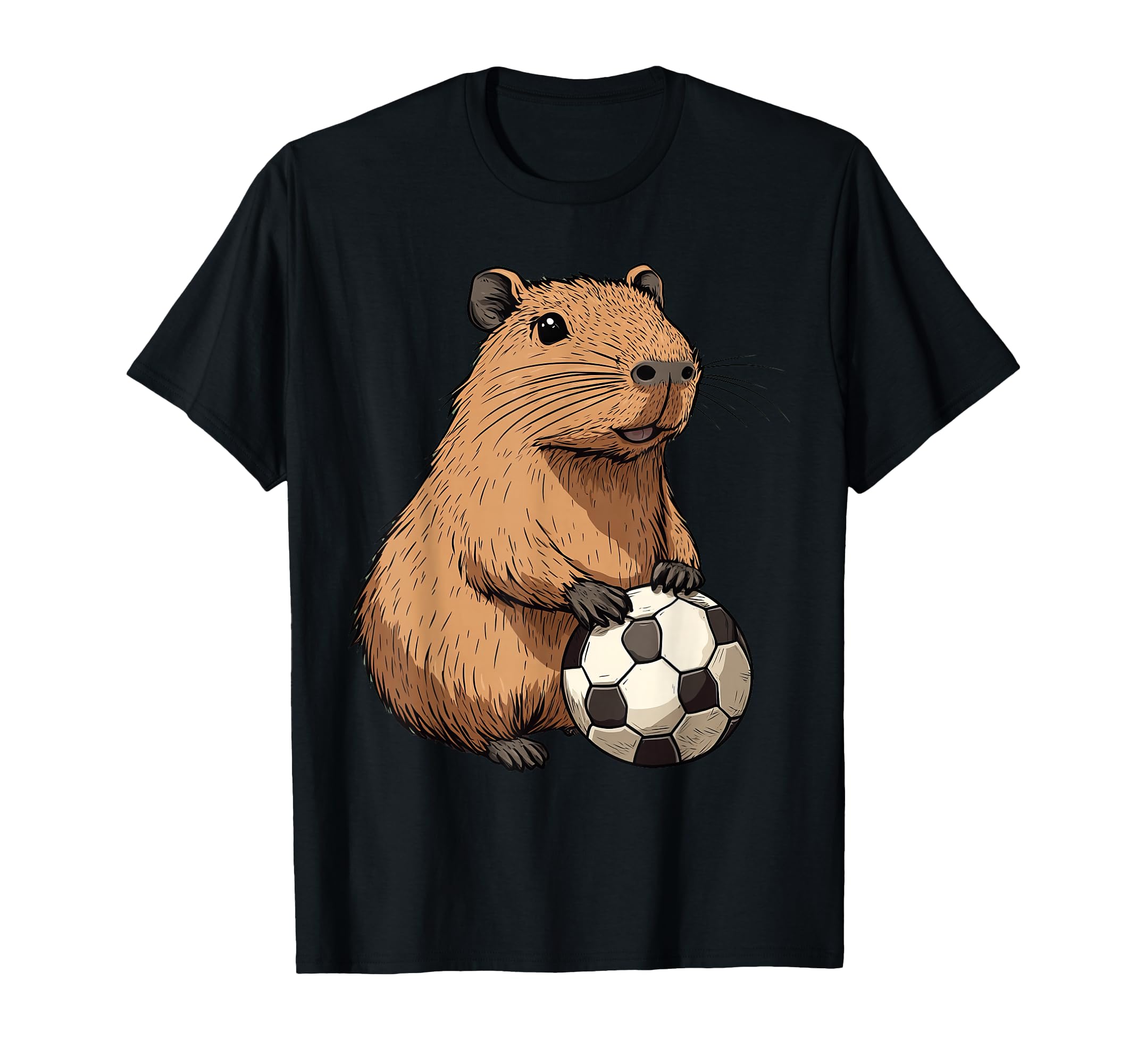 Capybara Soccer Capybaras Sweatshirt - Novelty Apparel Men Women - T-Shirt, Sweatshirt, Hoodie
