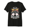 Busy Raising Ballers Mom Both Baseball T-Shirt - Unique Graphic for Adults - T-Shirt, Sweatshirt, Hoodie