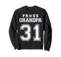 Number 31 Custom Proud Soccer Sweatshirt - Trendy Graphic for Adults - T-Shirt, Sweatshirt, Hoodie