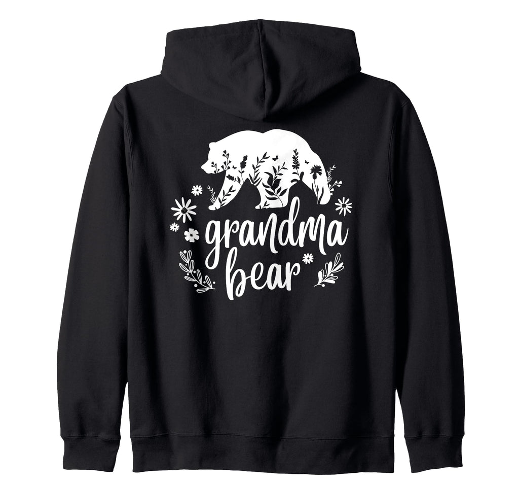 Bear Family Mama Papa Grand Ma Pa Hoodie - Graphic Print Unisex - T-Shirt, Sweatshirt, Hoodie