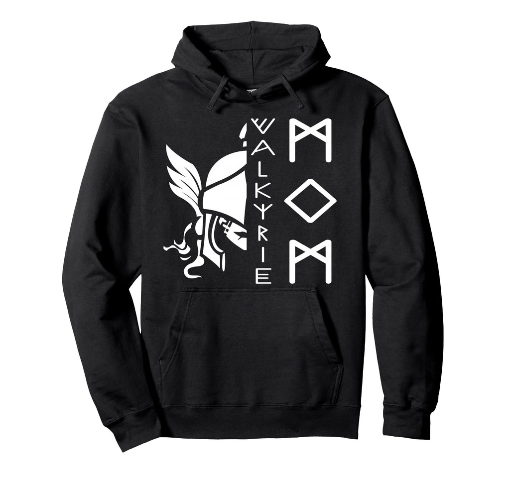 Viking Mythology Valkyrie Mom Hoodie - Unique Graphic Unisex - T-Shirt, Sweatshirt, Hoodie