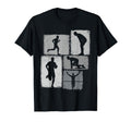 Running Collage Runner Coach Marathoner T-Shirt - Minimalist Print Unisex - T-Shirt, Sweatshirt, Hoodie