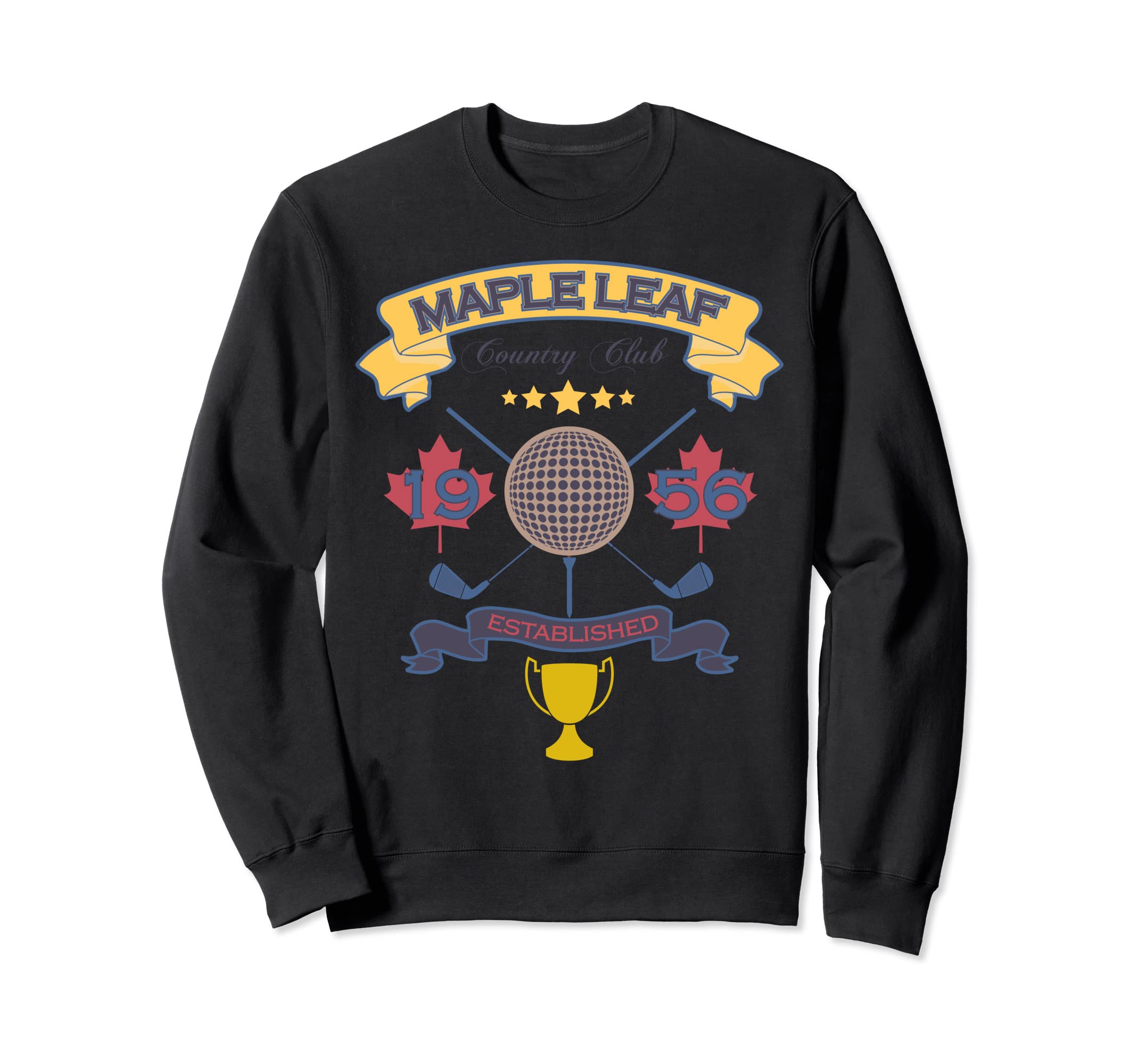 Golf Club Ball Golfing 1956 Golfer Sweatshirt - Unique Graphic Men Women - T-Shirt, Sweatshirt, Hoodie