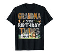Grandma Birthday Twins Safari Wild T-Shirt - Streetwear Style Men Women - T-Shirt, Sweatshirt, Hoodie