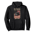 Trucker Funny Truck Driver My Teacher Hoodie - Graphic Print for Adults - T-Shirt, Sweatshirt, Hoodie