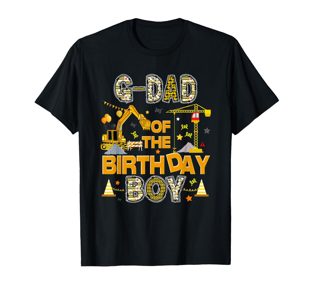 G Dad Birthday Construction Worker T-Shirt - Trendy Graphic for Adults - T-Shirt, Sweatshirt, Hoodie