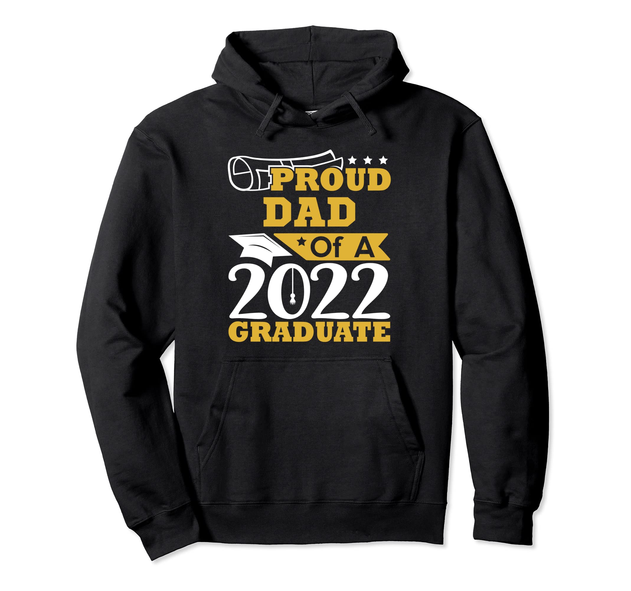 Proud Dad Class 2022 Graduate Graduation Hoodie - Aesthetic Graphic Unisex - T-Shirt, Sweatshirt, Hoodie