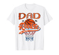 Dad Rookie 1St Basketball Birthday Party T-Shirt - Trendy Graphic Men Women - T-Shirt, Sweatshirt, Hoodie