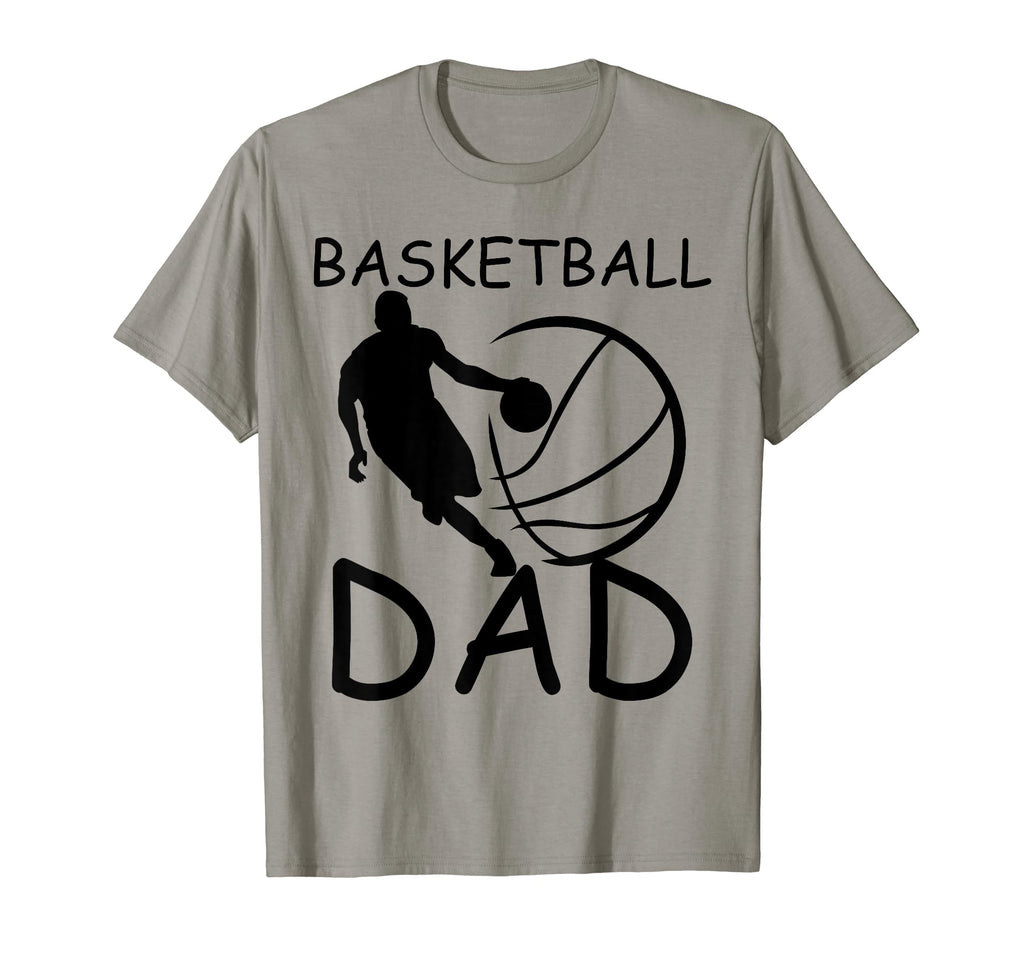 Basketball Dad Family Matching Funny T-Shirt - Minimalist Print Men Women - T-Shirt, Sweatshirt, Hoodie