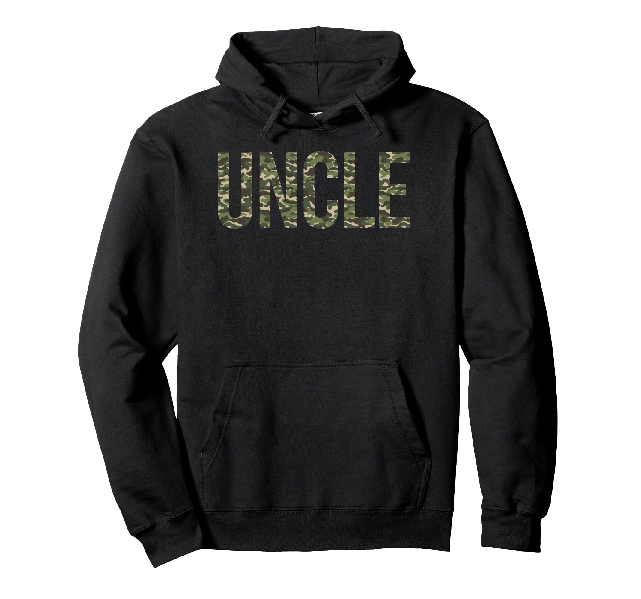 Camo Uncle Camouflage Uncle Life Hoodie - Aesthetic Graphic Men Women - T-Shirt, Sweatshirt, Hoodie