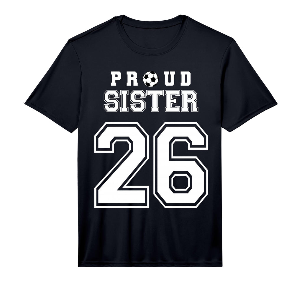 Number 26 Custom Proud Soccer Futbol T-Shirt - Streetwear Style for Adults - T-Shirt, Sweatshirt, Hoodie