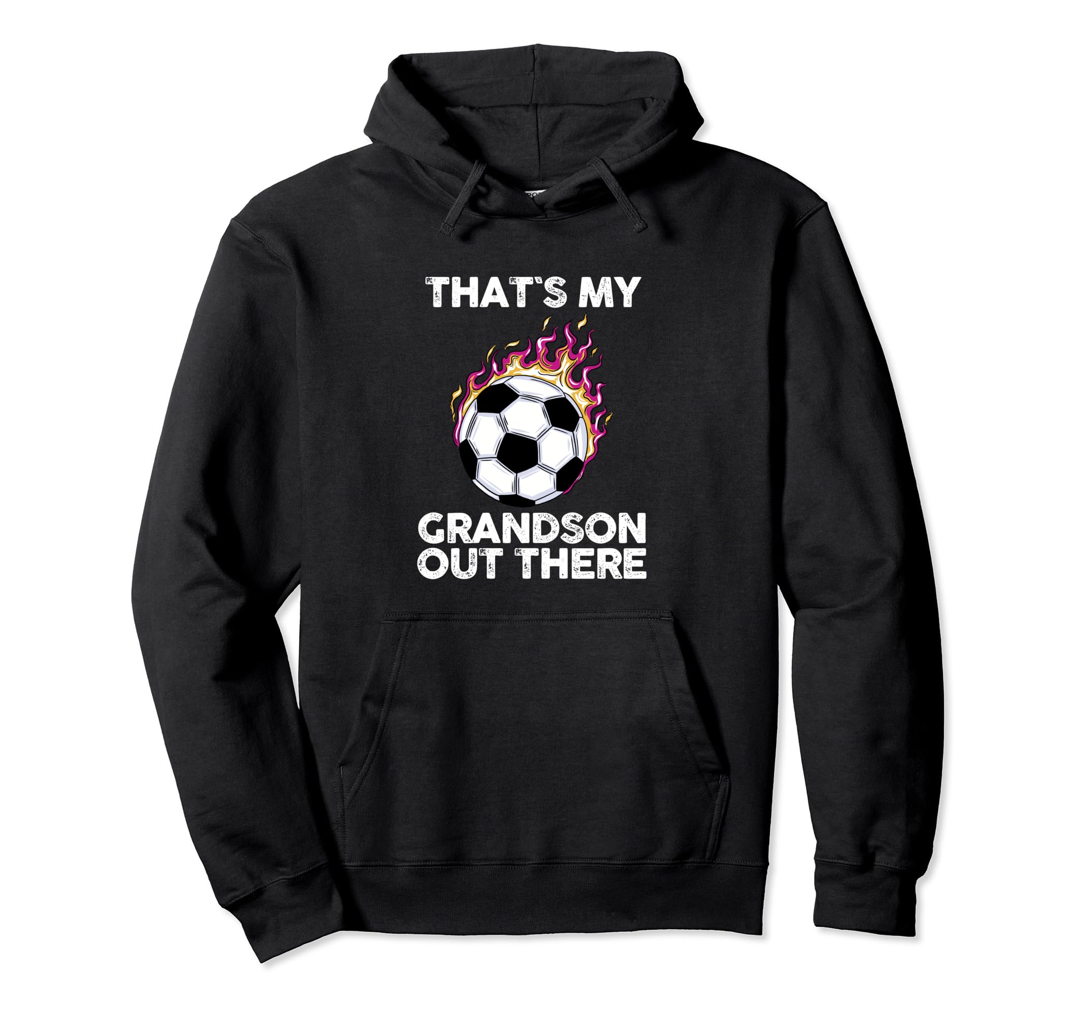 Grandpa Grandma Soccer Hoodie - Novelty Apparel for Adults - T-Shirt, Sweatshirt, Hoodie