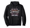 Asphalt Cowboy Truck Driver Trucker Hoodie - Minimalist Print Unisex - T-Shirt, Sweatshirt, Hoodie