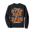 Groovy Proud Step Dad Class 2026 Sweatshirt - Unique Graphic Unisex - T-Shirt, Sweatshirt, Hoodie