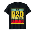Husband Dad Plumber Legend Fathers Day T-Shirt - Trendy Graphic Men Women - T-Shirt, Sweatshirt, Hoodie